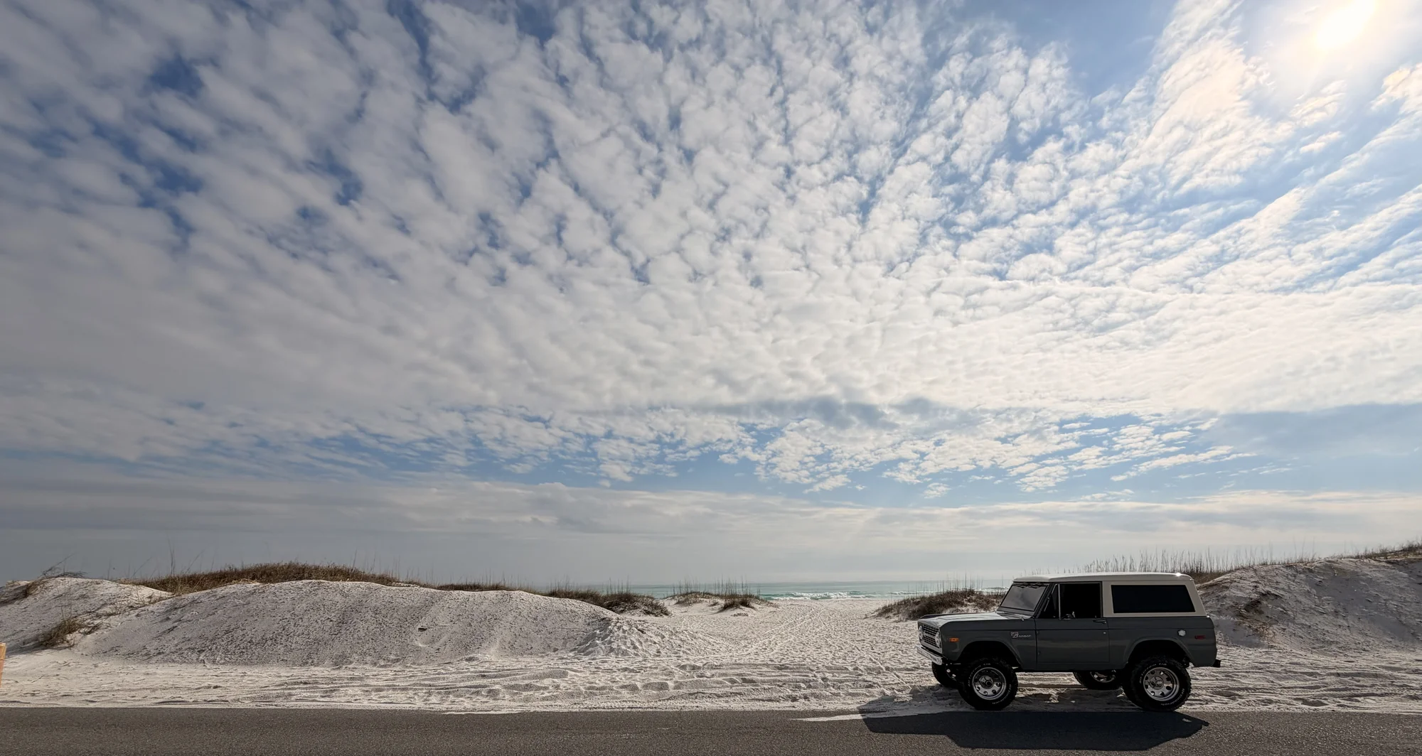 Wide sky shot